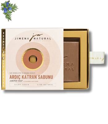 ARDIÇ KATRAN SABUNU / JUNIPER SOAP 150 GR Yağ Dengeleyici & Egzama Karşıtı / Oil Balancing & Anti Eczema - 1