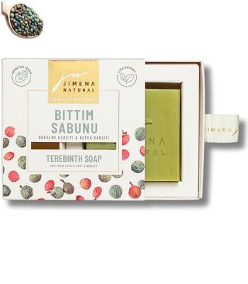 BITTIM SABUNU / TEREBINTH SOAP 150 GR Dökülme Karşıtı & Kepek Karşıtı / Anti Hair Loss / Anti Dandruff - 1