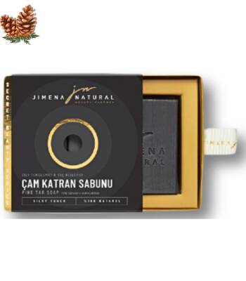 ÇAM KATRANI SABUNU / PINE TAR SOAP 150 GR Cilt Temizleyici & Saç Besleyici / Pore Cleanser & Hair Nourisher - 1