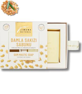 DAMLA SAKIZI SABUNU / GUM MASTIC SOAP 150 GR Sıkılaştırıcı & Kırışıklık Karşıtı / Tightening & Anti Wrinkle - 1