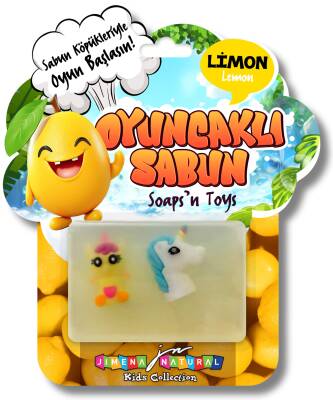 LİMON KOKULU OYUNCAKLI SABUN 125 GR / Soap’n Toys – Lemon (Meyve Serisi) - 1