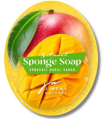 MANGO DOĞAL SÜNGERLİ SABUN 125 GR / Mango Natural Sponge Soap - 1