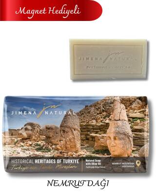 NEMRUT DAĞI – ADIYAMAN ( Magnet Hediyeli) - ZEYTİNYAĞLI DOĞAL SABUN 220 GR / Nemrut Mountain – Adıyaman - 1