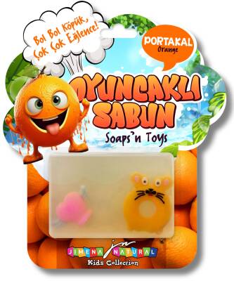 PORTAKAL KOKULU OYUNCAKLI SABUN 125 GR / Soap’n Toys – Orange (Meyve Serisi) - 1