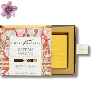 SAFRAN SABUNU / SAFFRON SOAP 150 GR Kırışıklık Karşıtı & Antibakteriyel / Anti Wrinkle & Antibacterial - 1