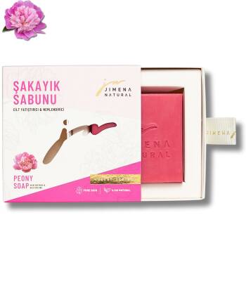 ŞAKAYIK SABUNU / PEONY SOAP 150 GR Cilt Yatıştırıcı & Nemlendirici / Skin Soothing & Moisturizing - 1