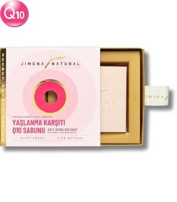 YAŞLANMA KARŞITI Q10 SABUNU / ANTI AGING Q10 SOAP 150 GR Kırışıklık Karşıtı & Cilt Yenileyici / Anti Wrinkle & Skin Regenerative - 1