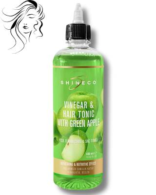 YEŞİL ELMALI SİRKE & SAÇ TONİĞİ / WINEGAR & HAIR TONIC WITH GREEN APPLE 400 ML - 1